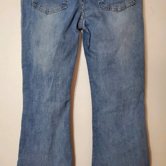 Jessica Simpson Jeans Tween Girl's Size 16 Bootcut Cute Square Pockets on Front - Picture 6 of 15